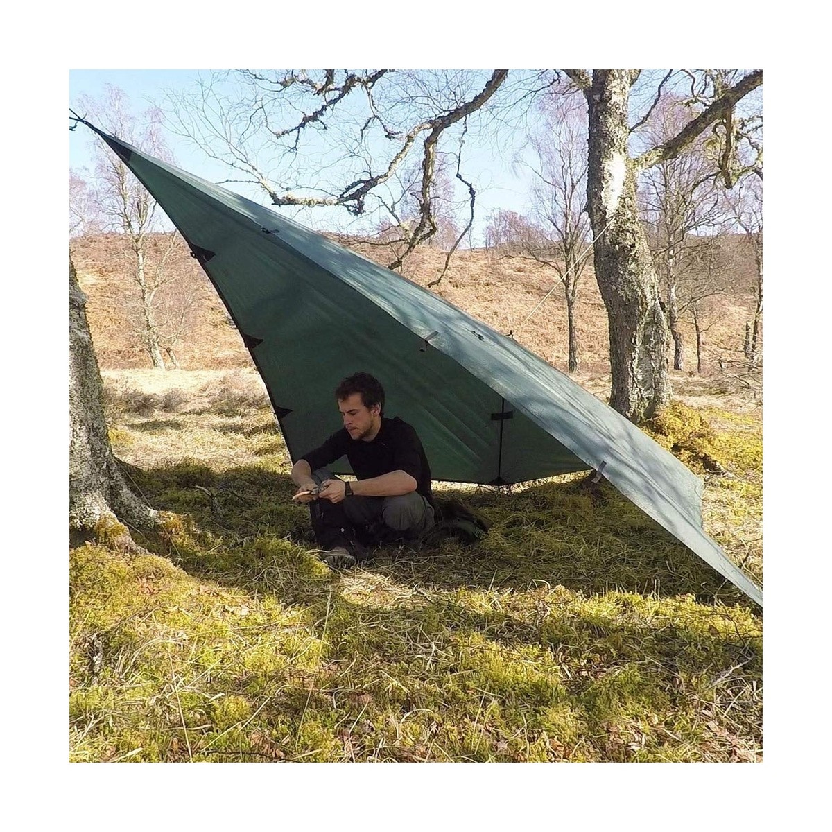 DD Hammocks - DD Tarp 3x3 - Olive Green (10ft x 10ft) - 100
