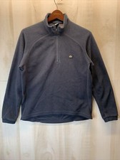 Lowe Alpine Women  s SZ M Polartec Dark Gray Fleece 1/4 Zip Pullover Sweater 2902