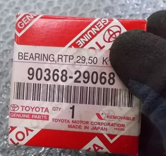 Rolamento de rolos de eixo dianteiro genuíno TOYOTA Carina Celica Corolla 90368-29068 - Imagem 2 de 4