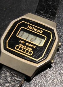 vintage lcd watch