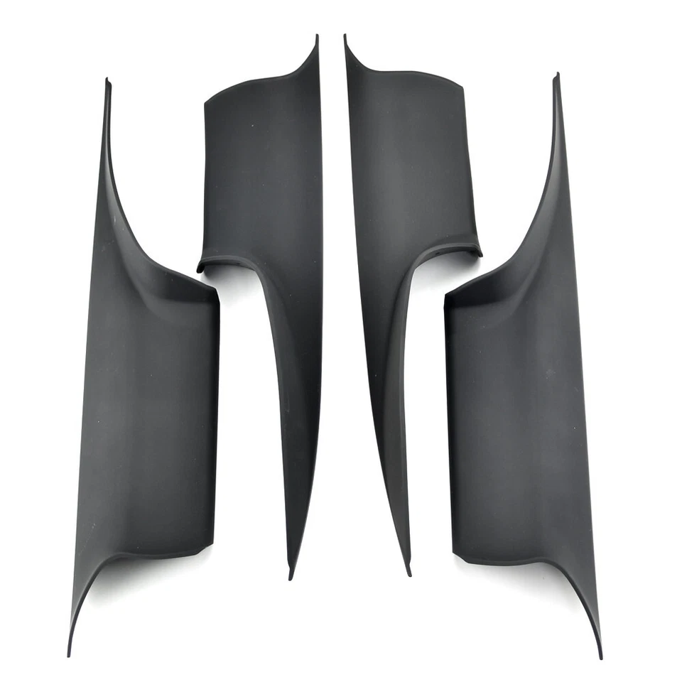4x Moldura de manija de puerta interior para 11-15 BMW 740i 740Li 750i 750Li 760Li F01 F02 Foto 2 de 4