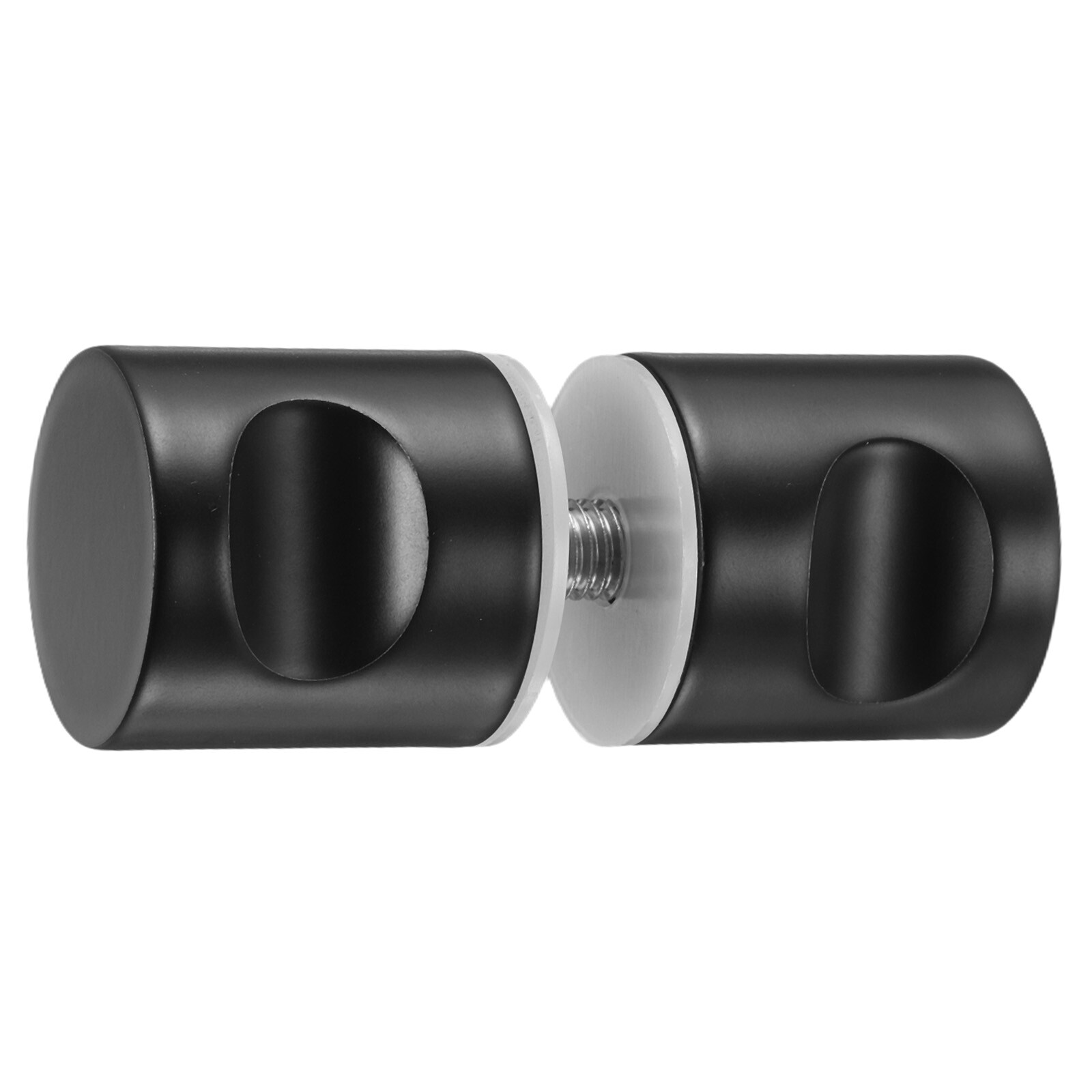 Black Column Glass Sliding Shower Door Handle Knob Pull