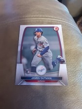 James Outman 2023 Bowman RC Card #13 Los Angeles Dodgers