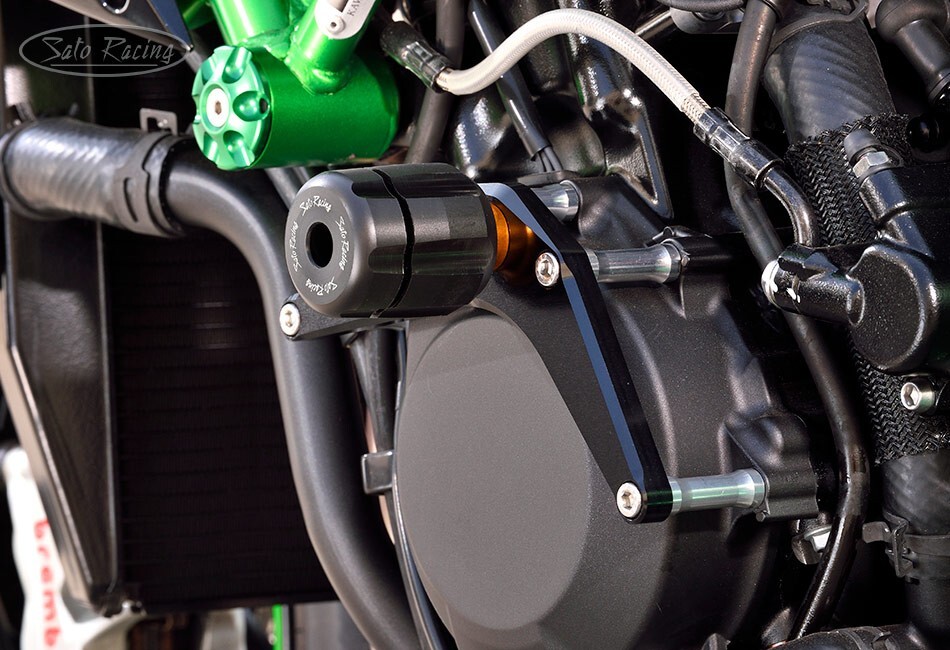 SATO RACING Kawasaki Z-H2 2020-2023 Engine Sliders [K-ZH2ES
