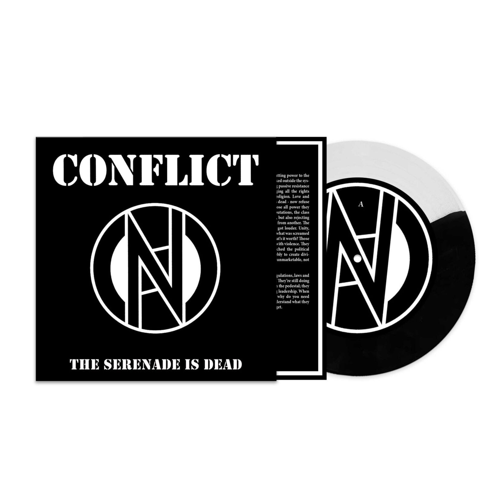 Conflict Serenade Is Dead 7 Inch Vinyl CLOS3820 NEW