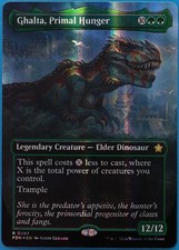 Ghalta, Primal Hunger (Borderless Mana 397) FOIL Foundations MINT (512052)