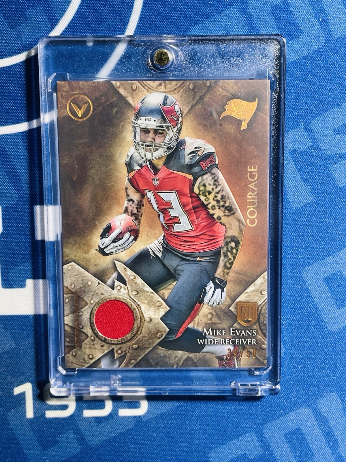 Mike Evans Topps Valor Rookie Relics #VRRME Base