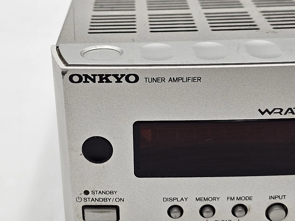 Onkyo R-801A Tuner Amplifier - Working, Cosmetic Wear, No Package - Image 2 of 4