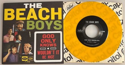 Beach Boys / God Only Knows & Wouldn't It Be Nice / 50th Anniv Press 45 / NM+