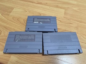 Disney NES Nintendo Bundle - Lion King / Toy Story / Jungle Book Authentic 