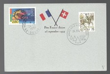 1994 Switzerland Franco Swiss fair Pure Air Card