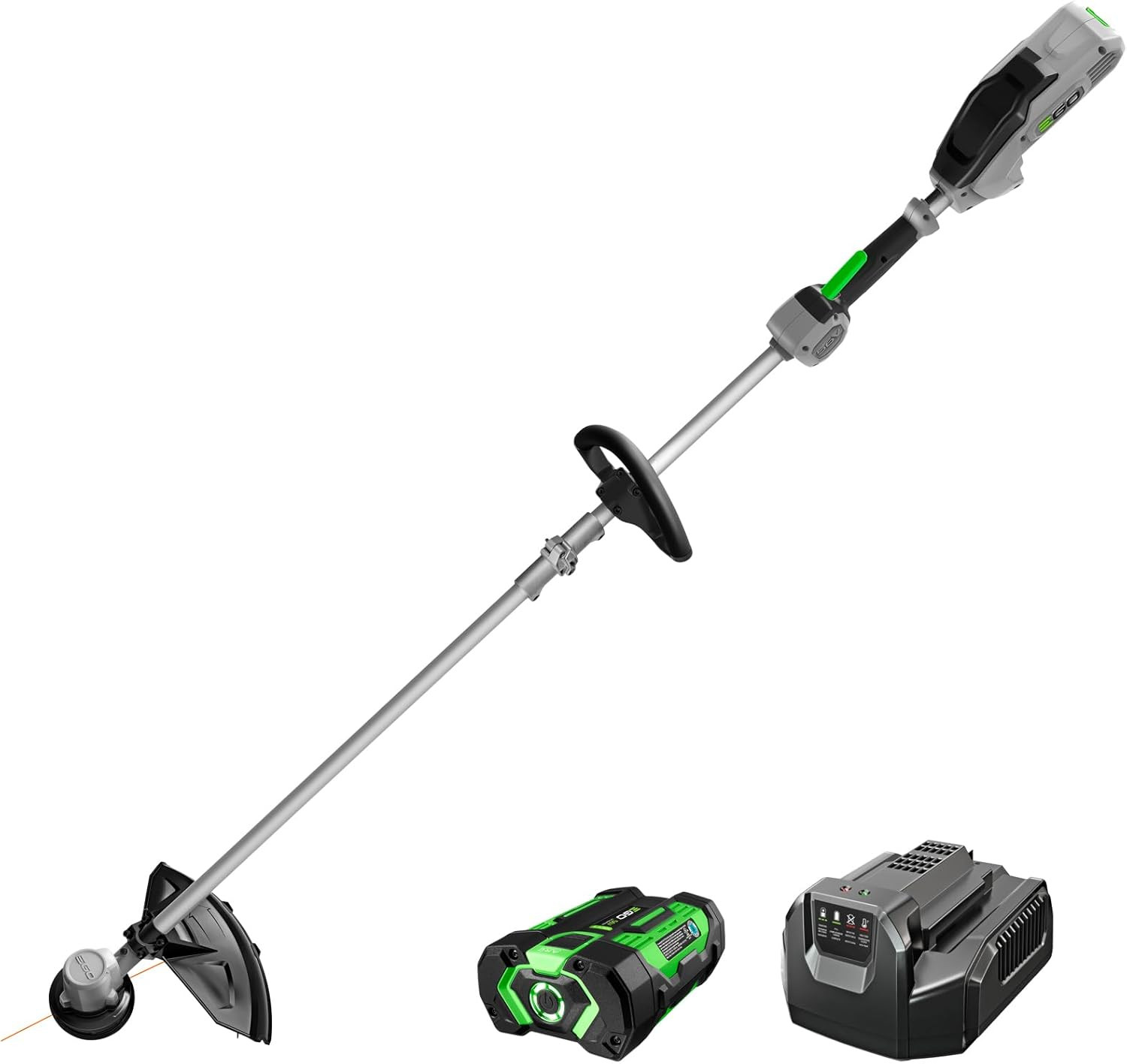 EGO POWER+ String Trimmer, Battery Powered, 15" Trimmer for Weeds and Grass with