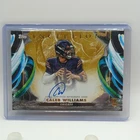 2024 Topps Inception Caleb Williams RC Autograph Variation Gold /25 On Card Auto