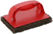 3m 59203 Scotchbrick Griddle Scrubber, 4 X 6 X 3, Red/brown, 4 Per Pack