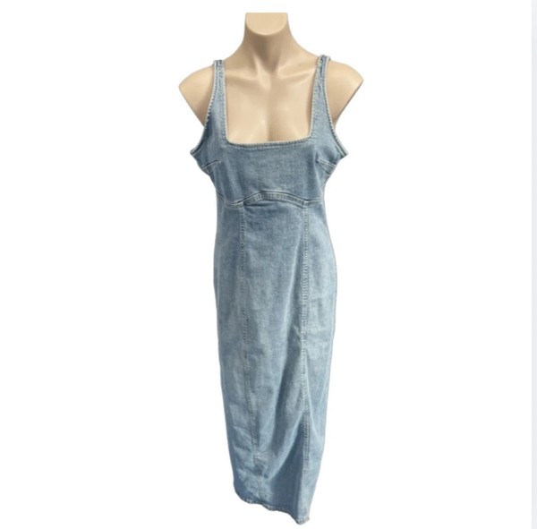 Cotton on - Denim Maxi Dress - Size 12