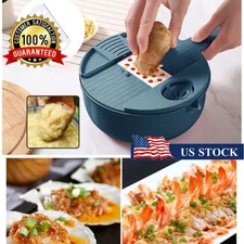 3pc Food Chopper 12 In 1 Multifunction Vegetable Chopper Safe Mandoline Slicer
