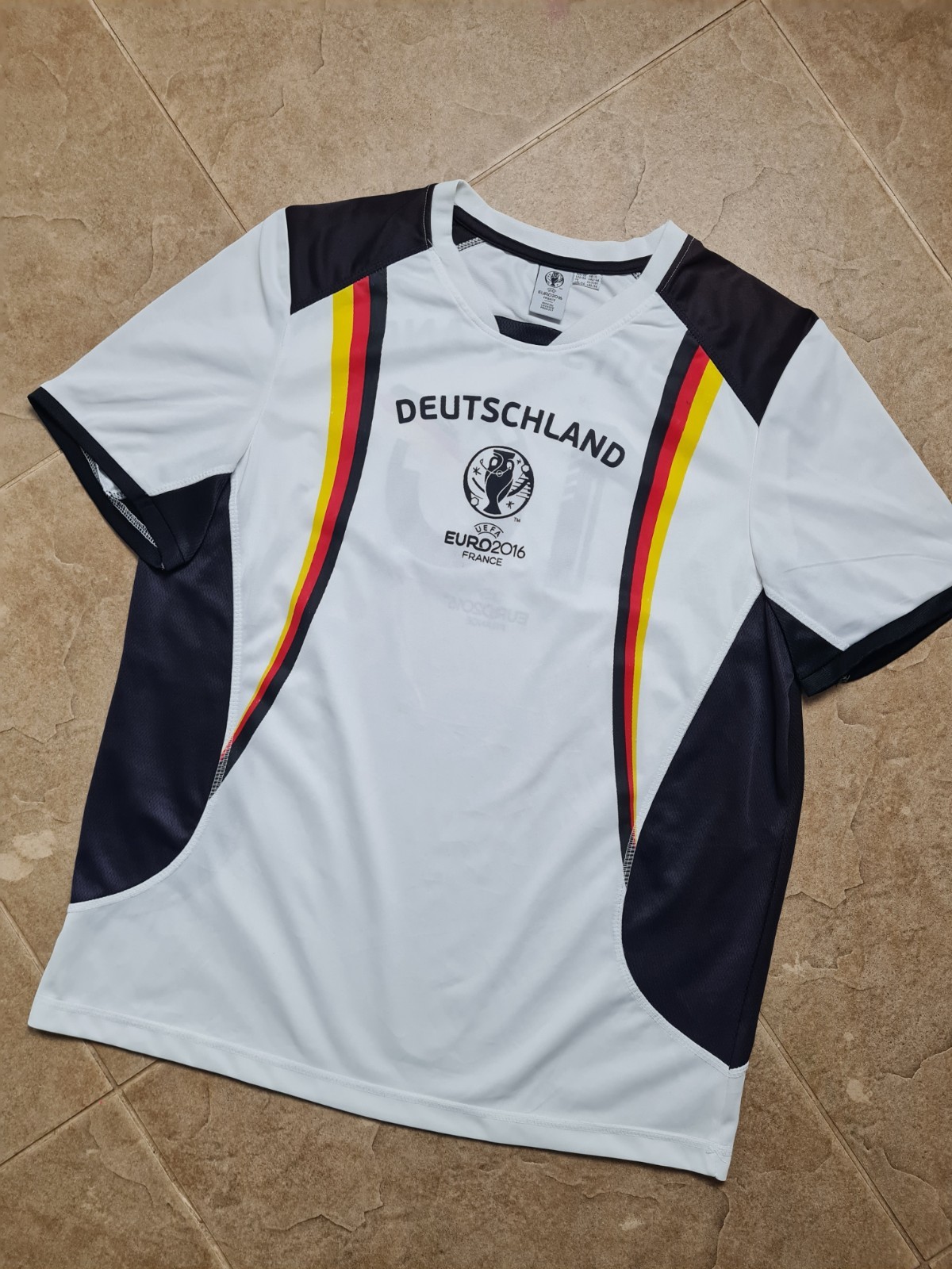 VINTAGE JERSEY GERMANY UEFA EURO 2016 MENS THIRD SOCCER SHIRT L