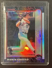 1999 Bowman Chrome Darin Erstad #42 Refractor Anaheim Angels