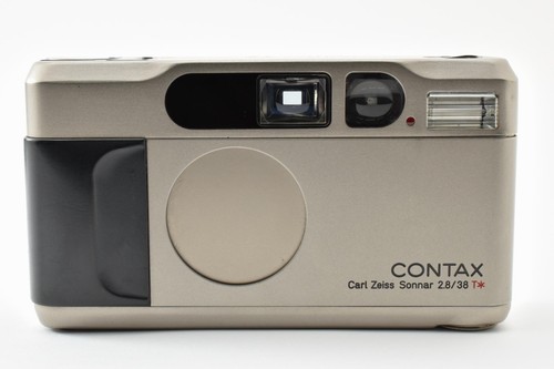[MINT Lcd work Tset] Contax T2 Titan Silver 35mm Point & Shoot film From Japan