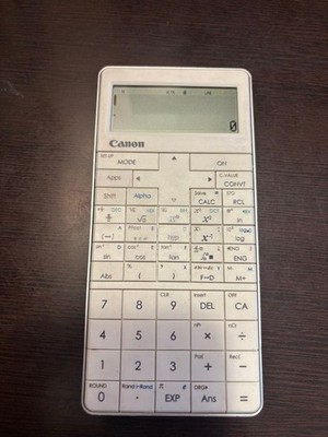 Canon X Mark I Pro Scientific Calculator Flagship 450 Func 79 Constants USED