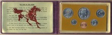 Singapore: 1978 Year of the Horse Mint Set, with Large Lion $1