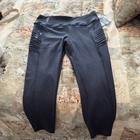Kendall And Kylie Black Ankle Leggings Women’s Size L 77% Polyester 23% Spandex — photo 3