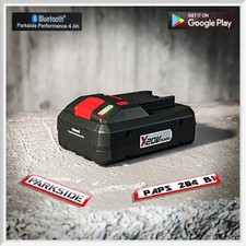 Parkside Batteria Smart Intelligente 4 Ah Performance 20 V Bluetooth PAPS 204 B1