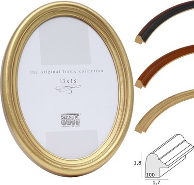 Deknudt Bilderrahmen Oval S100 Deknudt 4 Farben