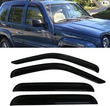 Tinted Window Sun Rain Visors Vent Guard Wind Deflector Shade Compatible with 2
