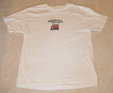 Vintage Michigan State University T-shirt White with Final Four 2005 NCAA, L