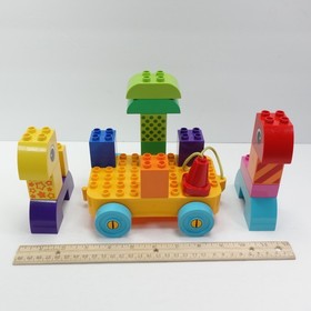 LEGO Duplo Toddler Build and Pull Along 10554 Starter Set Base Wheels Complete