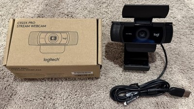 LOGITECH C922X PRO STREAM WEBCAM WITH PRIVACY SHIELD * EXCELLENT CONDITION *