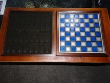 1983 Franklin Mint Civil War Chess Set Display Boards ONLY National Historical