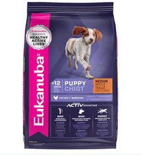 Eukanuba Puppy Medium Breed Dry Dog Food, 30 lb Bag 2.83 per pound