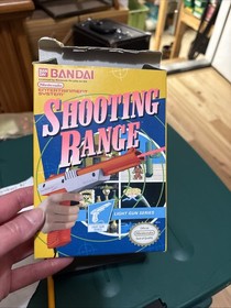 Nintendo NES Shooting Range Light Gun Series Booklet With Box Tested