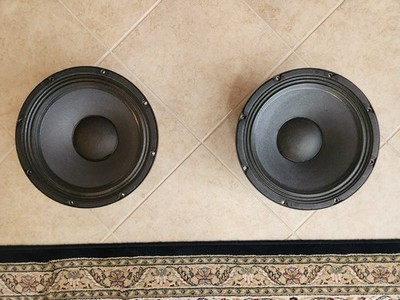 MINT Matched Pair Electro-Voice EVM 12S Proline 12'' Speakers 8 Ohms - Pristine! 