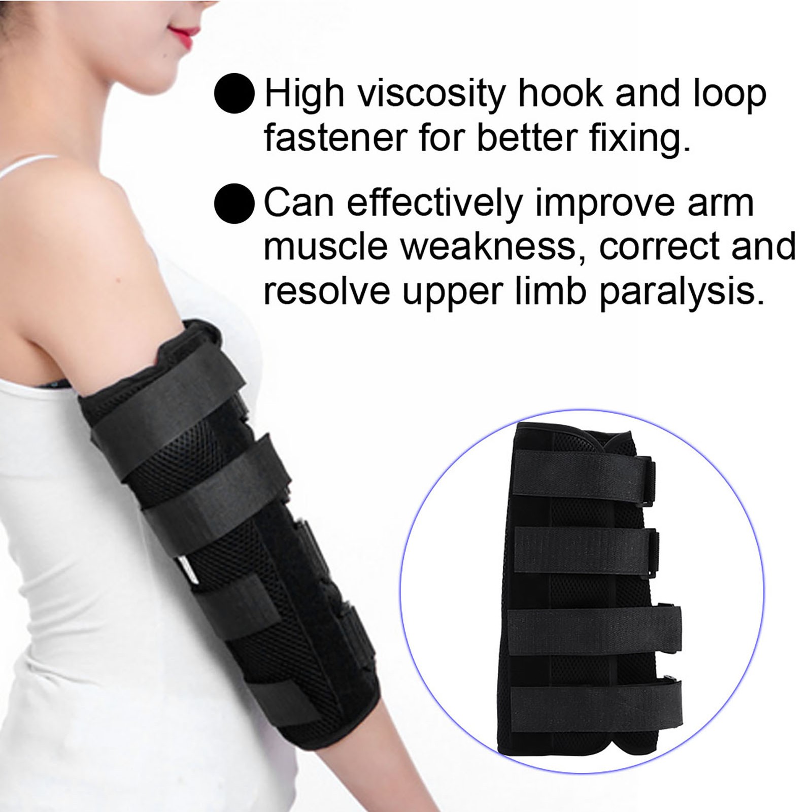 Professional Arm Splint Elbow Brace Support Elbow Surgery Recovery Tool S CUT