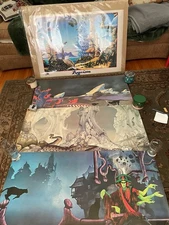 Roger Dean ** RARE ** Original Poster collection