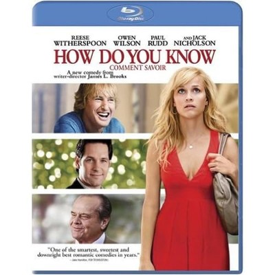 How Do You Know   (2011) Reese Witherspoon; Owen Wilson (Blu-ray)