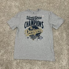 FANATICS - MEN'S LARGE - LOS ANGELES DODGERS 2025 WORLD SERIES T-SHIRT - NEW