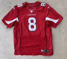 Arizona Cardinals Jersey Size 48 Red NFL Nike Authentic Custom Name JOHN #8