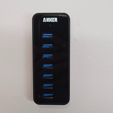 Anker 7-Port USB 3.0 Powered Data Hub with Charging Port - Model A4221 - Used