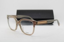 NEW FURLA VFU582 COL.0ALV PURPLE ORANGE GREY GLITTER AUTHENTIC EYEGLASSES 52-19