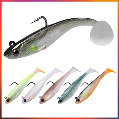 Hochwertige Gummifische Angelköder für Barsch, Forelle und Zander (6 Stück)