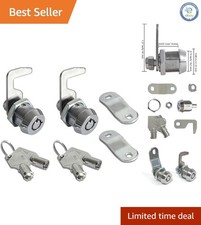 Versatile 2 Pack Cam Locks - 5/8" Waterproof Solution for Toolboxes  Cabinets