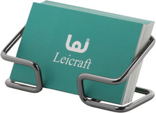 Business Card Holder for Desk Cute Metal Card Organizers and Office Desk Access