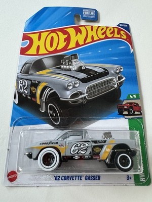 Mattel 1962 GM Chevrolet Corvette Gasser Hot Wheels Reverse Rake Series