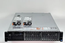 Dell R720 16x SFF Two Intel Xeon E5-2670 192GB No HDD SAS PERC H710P 2x 750W PSU