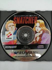 KONAMI Snatcher Sega Saturn game