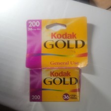 Kodak GOLD 200 Color Negative Film ISO 200 35mm Roll Film 36 Exposure Roll New